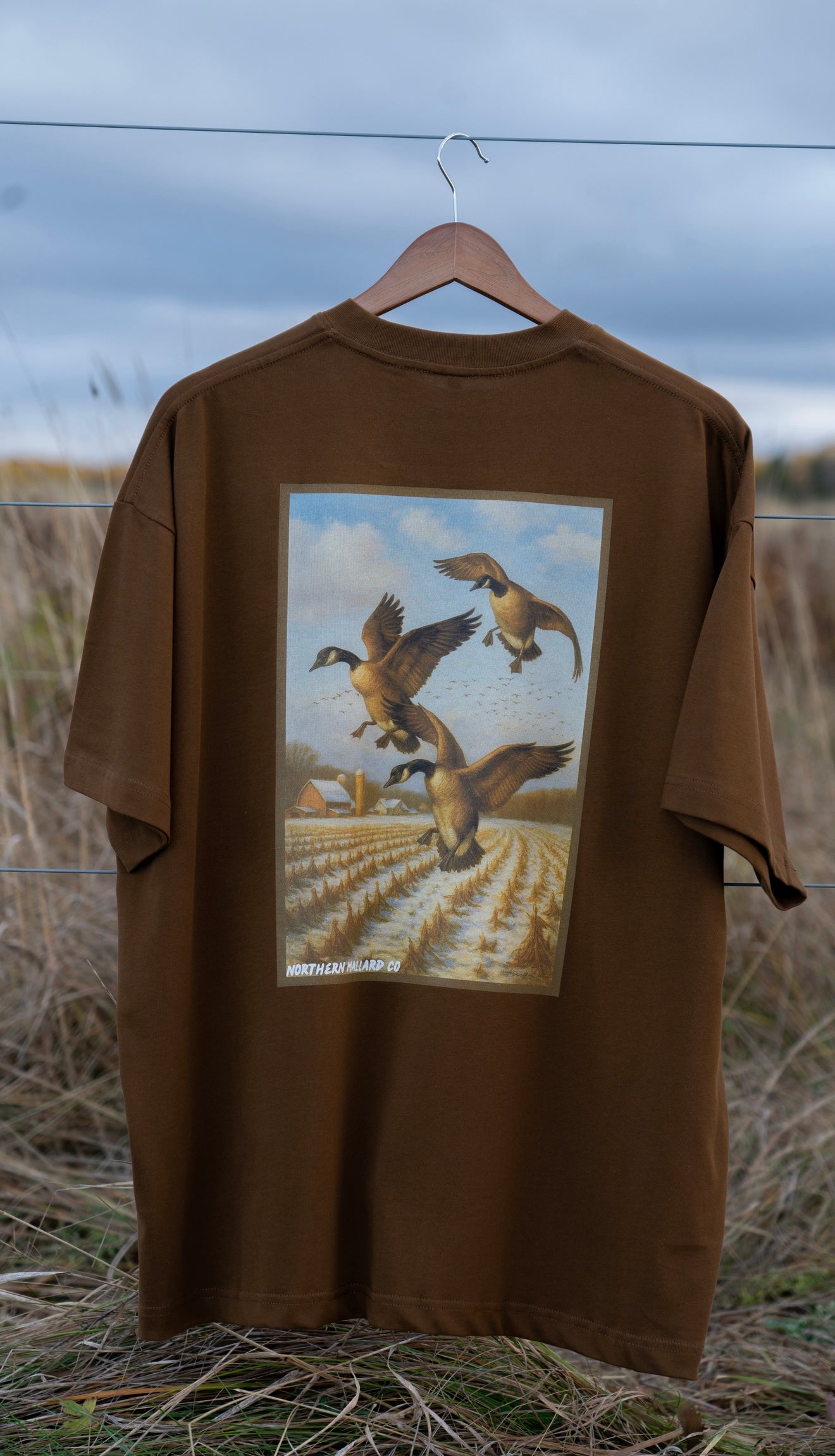 Goose stamp T-shirt – northernmallardco